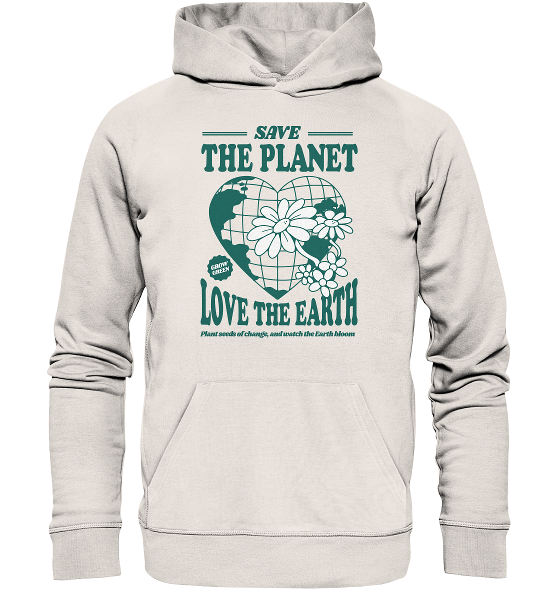 Save the planet - Organic Basic Hoodie
