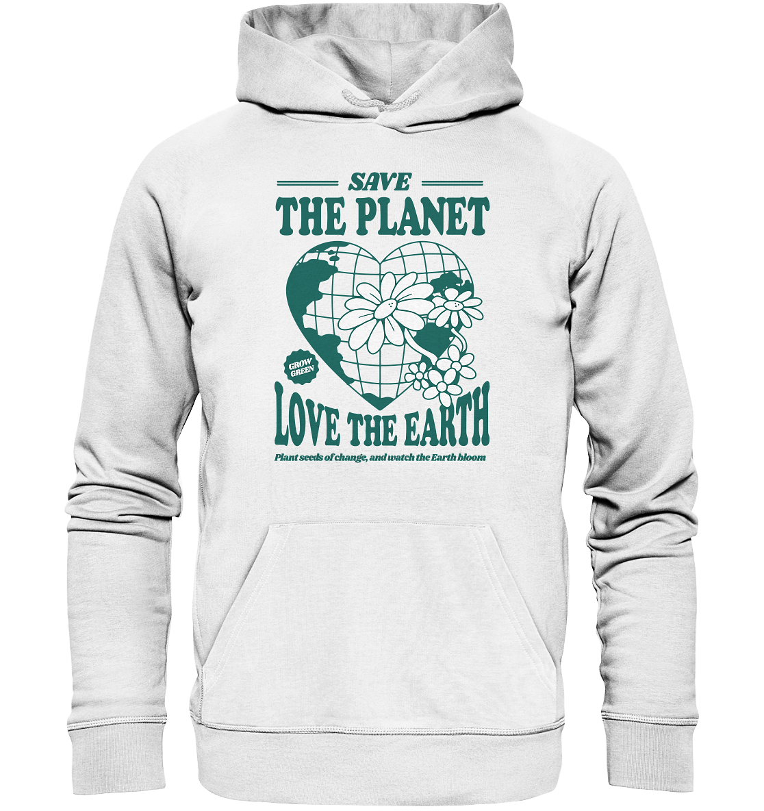 Save the planet - Organic Basic Hoodie