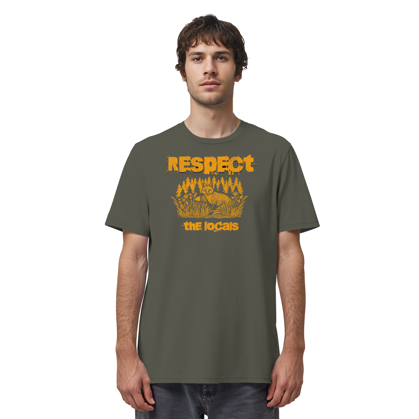 Respect the locals - Organic Shirt