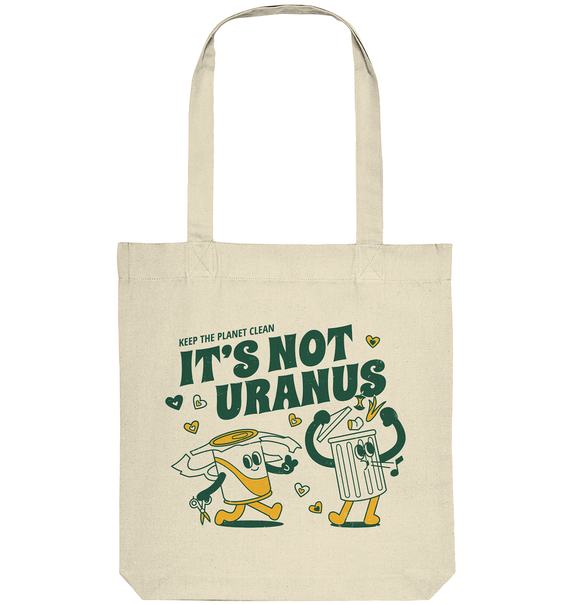 Keep the planet clean - Organic Tote-Bag