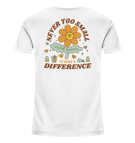 Never too small - Kids Organic Shirt