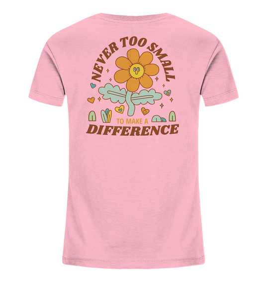 Never too small - Kids Organic Shirt