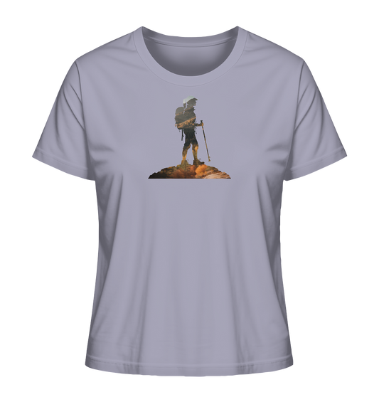 Hiking Woman - Ladies Organic Shirt