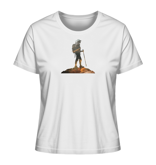 Hiking Woman - Ladies Organic Shirt