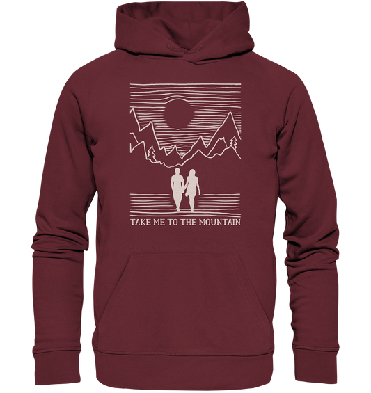 Take me to the Mountain - Organic Basic Hoodie