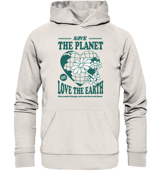 Save the planet - Organic Basic Hoodie