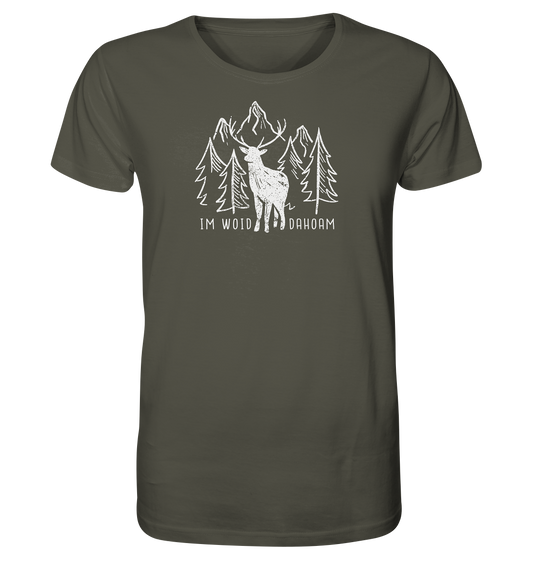 Im Woid Dahoam - Organic Shirt