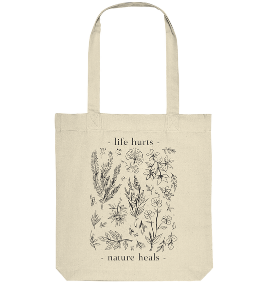 Nature Heals  - Organic Tote-Bag